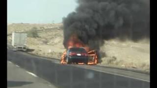 Burning Car