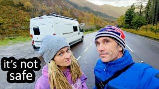 FORCED TO LEAVE THE ISLAND - VAN LIFE UK (SCOTLAND) ISLE OF SKYE..