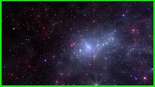  Red-Blue 4K Relaxing Space  10 Minutes 60fps Glowing Star-Field  2160p AA-vfx Live Wallpaper 