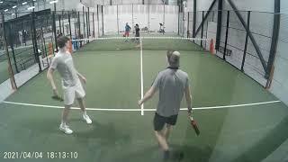 F Lorentzon, C Lorentzon VS: D Stenmo, M Friberg Mellby Padelcenter 4/4-21