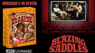 Blazing Saddles 50th Anniversary 4k Ultra HD Bluray Collector's Edition Unboxing & 4k Review.