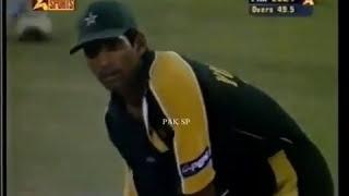 Muhammad Yousuf   Last Ball Six to score 100   vs India 2000