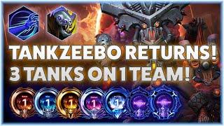 Nazeebo Gargantuan - TANKZEEBO RETURNS! 3 TANKS ON 1 TEAM! - B2GM Season 3 2024