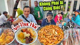 Ẩm Thực Huế Ngày 15 -Món Ngon Đường Phố Không Biển Hiệu Không Phải Ai Cũng Biết -Chợ Đồn Xưa Đìu Hiu