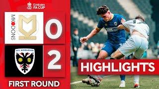 Wimbledon Are Through | Milton Keynes Dons 0-2 AFC Wimbledon | Emirates FA Cup 2024-25