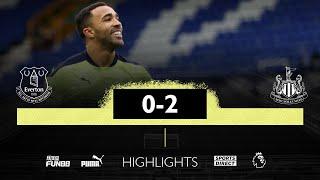 Everton 0 Newcastle United 2 | Premier League Highlights