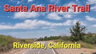 4K- Explore the Santa Ana River Trail E-bike Ride - Riverside, California