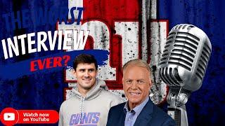 New York Giants | Boomer & Gio Interview Daniel Jones with Crazy Questions!!!