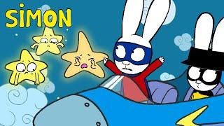 Finding the Missing Moon | Simon | Full episodes Compilation 30min S4 | Cartoons for Kids