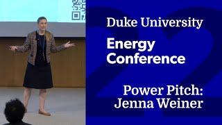 Duke University Energy Conference 2022: Alumni “Power Pitch” - Jenna Weiner, AES