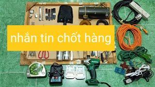 clip 92 (13/7), dụng cụ nhật bãi0938130649. đã bán hết. xin cảm ơn!!!