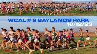 "Baylands WCAL 2 XC Race 2023" in Sunnyvale CA.