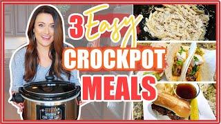 *NEW* CROCKPOT MEALS | EASY SLOW COOKER DINNERS | FAMILY FAVORITE RECIPES | Cook Clean And Repeat