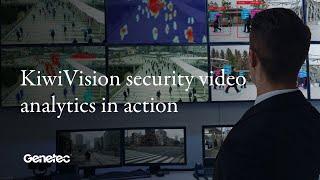 KiwiVision security video analytics in action