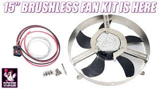 Brushless Fan Holder Kit For 15" Chevy Silverado Fans