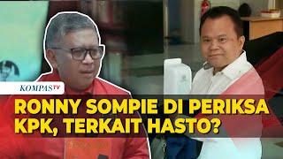 Eks Dirjen Imigrasi Ronny Sompie Diperiksa KPK, Terkait Hasto?