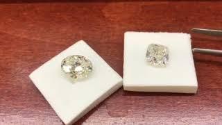 Comparing 4 carat cushion with 4 carat oval diamond