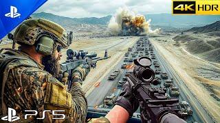 HIGHWAY TERROR ATTACK | Realistic Ultra Graphics Gameplay 4k 60fps Modern Warfare II