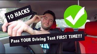 How to PASS Your Driving Test FIRST TIME! (10 Hacks)