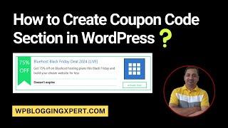 How To Create Coupon Code in WordPress Post | Best WordPress Coupon Plugin for Affiliate Marketers