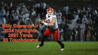 Billy Edwards Jr 2024 highlights! Wisconsin Transfer QB from Maryland