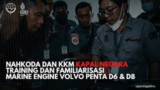 TRAINING DAN FAMILIARISASI MARINE ENGINE VOLVO PENTA