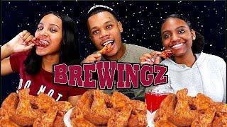 BREWINGS MUKBANG! HOT WINGS!