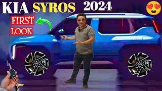 KIA SYROS 2024 FIRST LOOK : KIA SYROS 2025 : KIA SYROS : KIA SYROS SIDE VIEW @NarrusAutovlogs