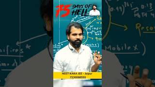 Doctor banna hai ya patient || 75 hell days #abksir #motivation #neetcoachings #neetmotivation #neet