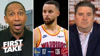 FIRST TAKE | "Stephen Curry is OVERRATED" - Windy reacts Warriors' embarrassing 136-117 loss to Cavs