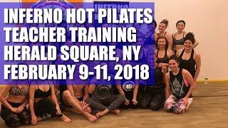 INFERNO HOT PILATES TEACHER TRAINING NEW YORK CITY