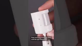 ZigBee Smart PIR Motion Sensor Human Detector Scene Linkage With Foot Stand