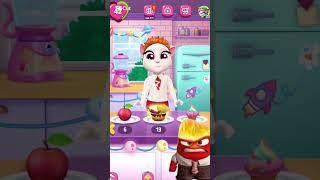 Inside out 2 Makeover my talking angela 2 #shorts #angela2 #insideout2