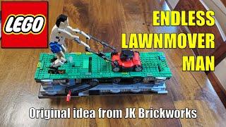 LEGO - Endless Lawnmower Man - by JK Brickworks