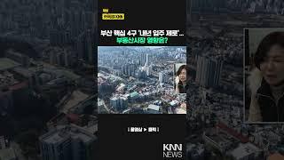 '내년 해·수·동·남 입주물량 0, 공급부족 부동산시장 여파는?' / KNN