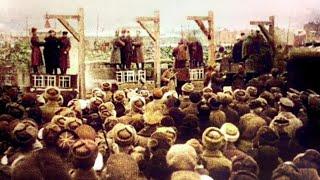 Public Execution Of The German Soldiers Who Shot Hundreds And Burned Villages