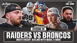 Week 5 Raiders vs Broncos, Aaron Rodgers Coachless & Mania in the Media! | The Rush with Maxx Crosby