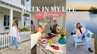 WEEK IN MY LIFE || 35 degrees in FL, work life balance, coffee shops + packing for California