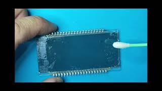 Handy Johnny #005 Melted, delaminated or faded LCD display can be saved!