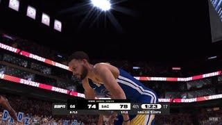NBA 2K25 NBA Today | KINGS vs WARRIORS FULL GAME HIGHLIGHTS