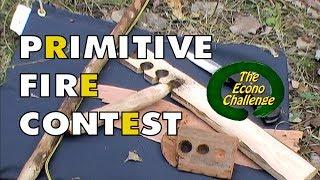 Friction Fire - Bow Drill - EconoChallenge Contest Entry