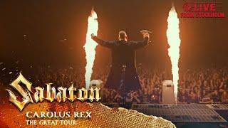 SABATON - Carolus Rex (Live - The Great Tour - Stockholm)