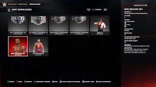 WWE2K25 Community Creations Tutorial (Most Used Hashtags and More)