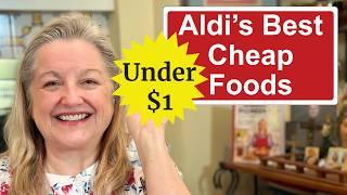 Top 10 Cheap Foods UNDER $1.00 You Need to Buy Now at Aldi