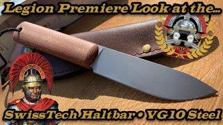 Legion Premiere Look at the Haltsbar Drop Point in VG10 Steel.