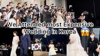 We attended most expensive wedding in Korea 