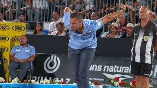 Pétanque une mène 6 carreaux (incroyable) Dylan rocher vs donovan lamberger