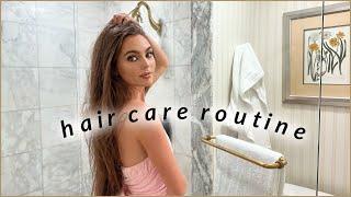 hair care routine for long healthy hair drugstore + high end 2022