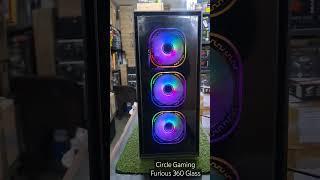 Circle ⭕ Gaming Furious 360 Glass Gaming Cabinet