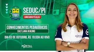 CONCURSO SEDUC/PI: CONHECIMENTOS PEDAGÓGICOS@CursosdoPortal